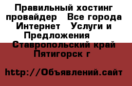 Правильный хостинг провайдер - Все города Интернет » Услуги и Предложения   . Ставропольский край,Пятигорск г.